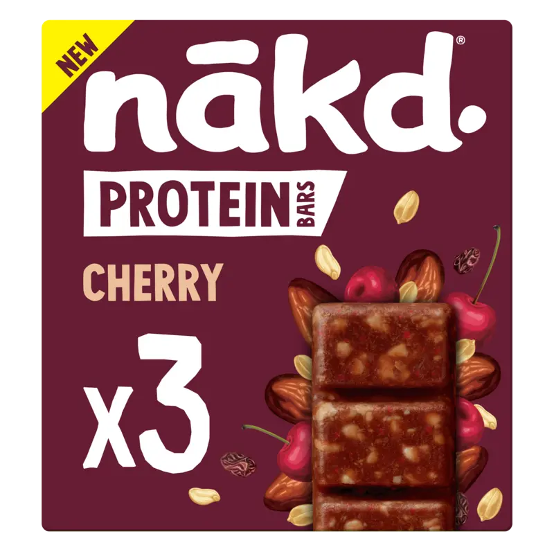 Nakd. Protein bars cherry