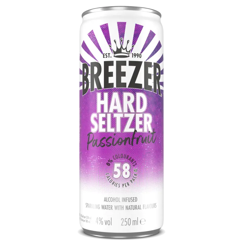 Breezer Hard seltzer passionfruit