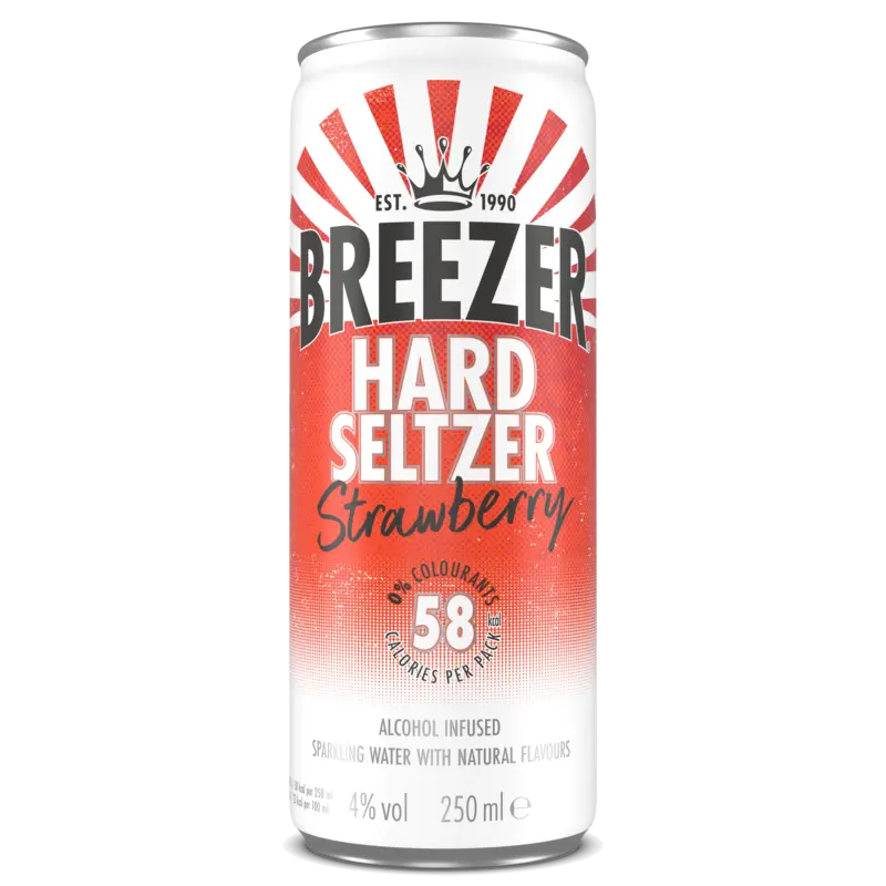 Breezer Hard seltzer strawberry