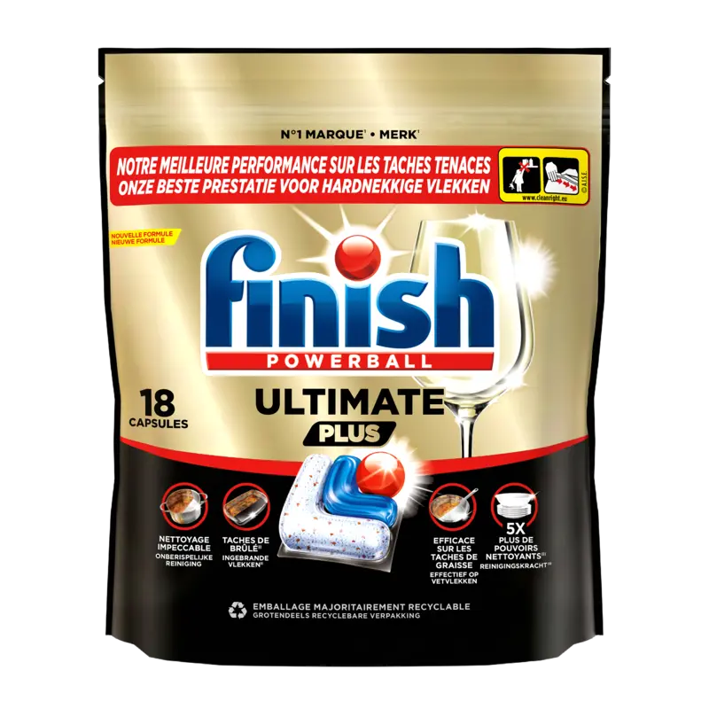 Finish Ultimate plus regular vaatwastabletten