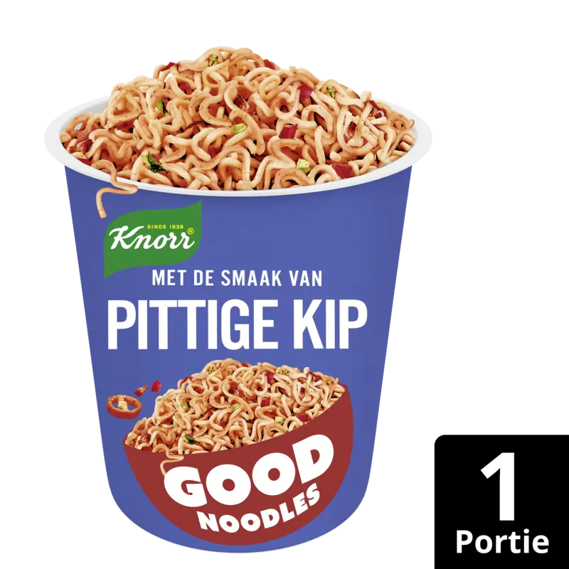 Knorr Good noodles pittige kip