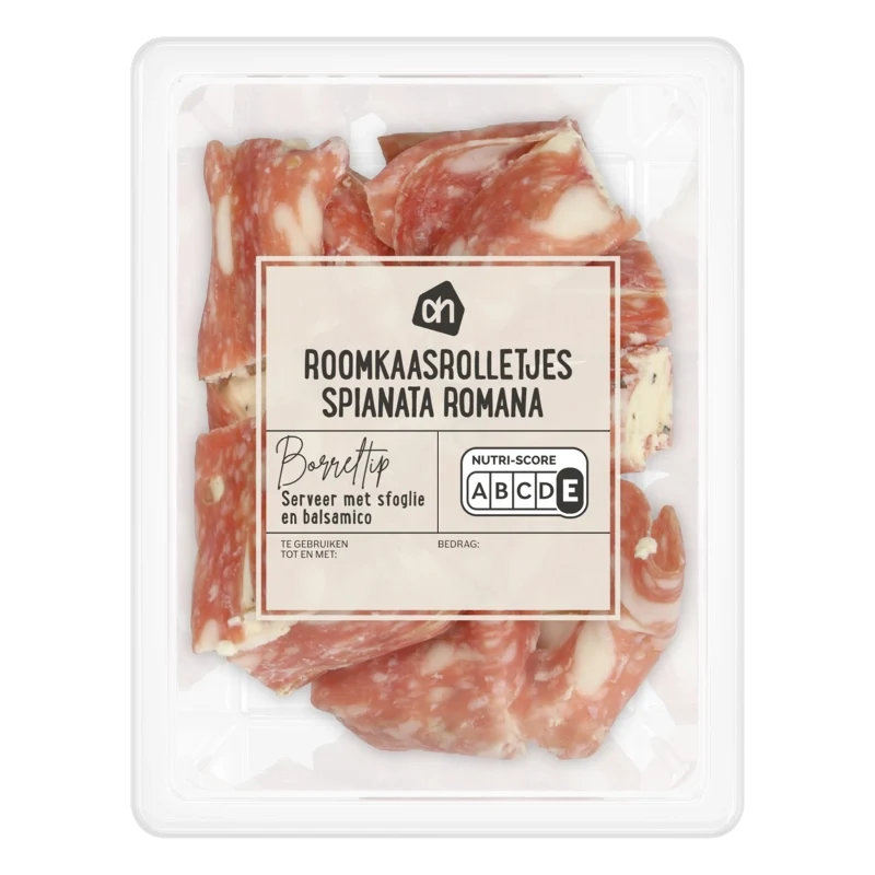Roomkaasrolletjes spianata romana
