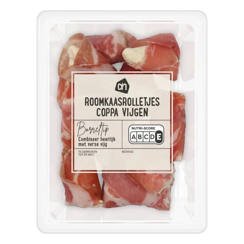 Roomkaasrolletjes coppa vijgen