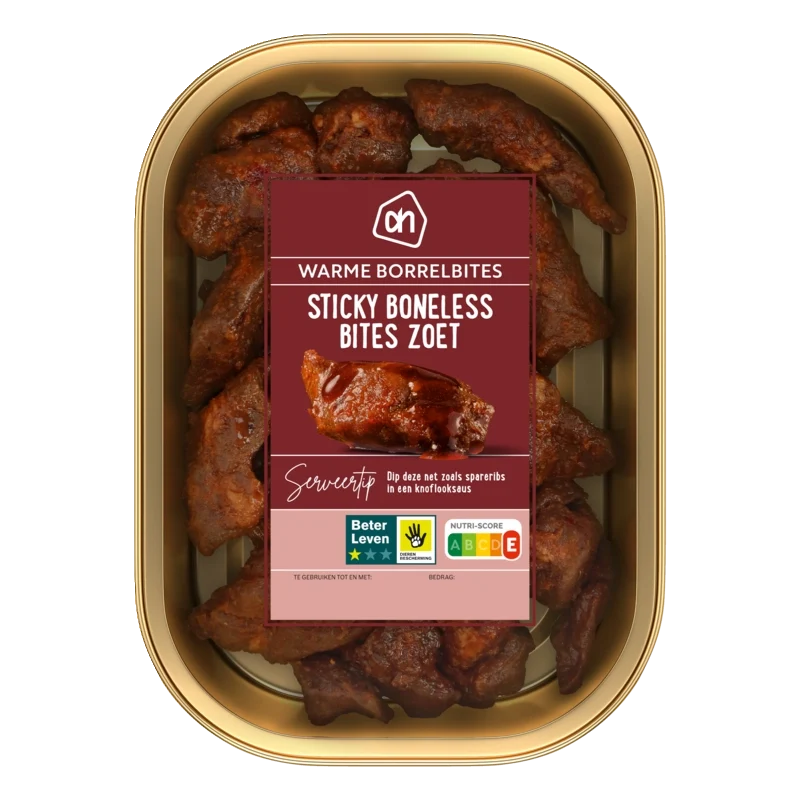 Sticky boneless bites zoet
