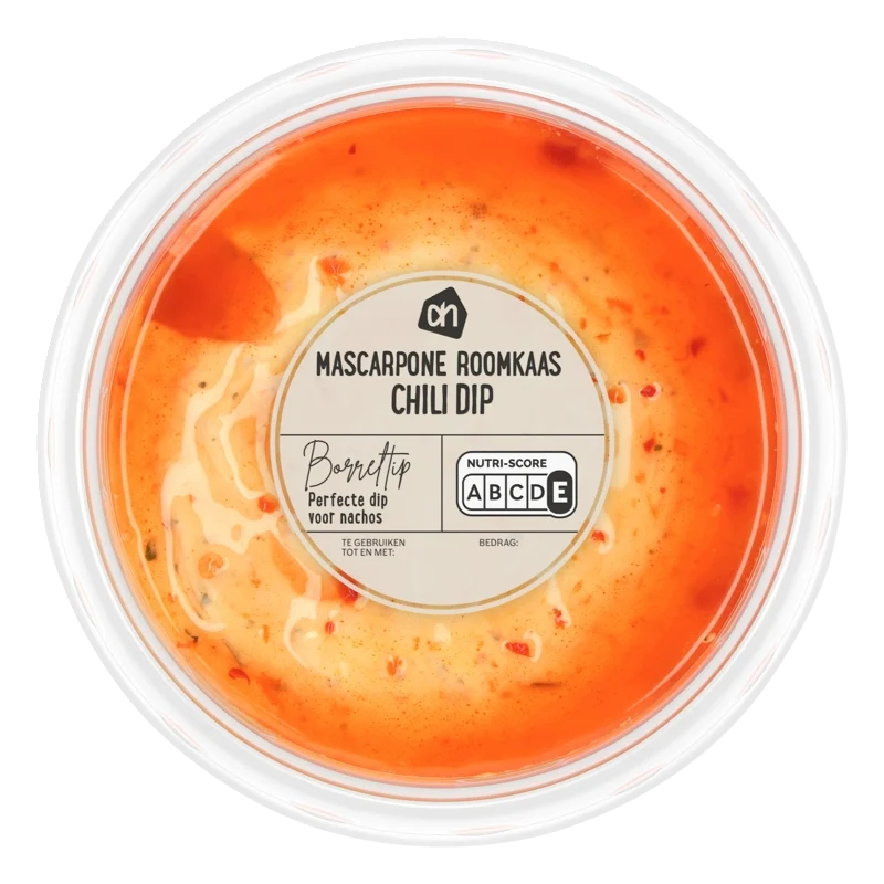 Mascarpone roomkaas chili dip