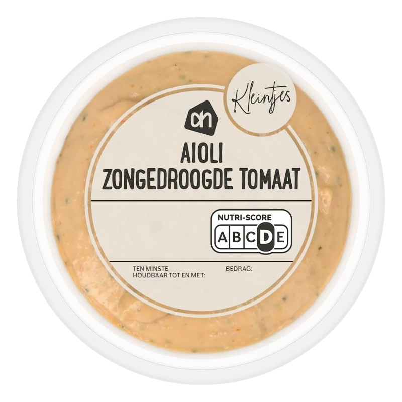 Kleintje aioli zongedroogde tomaat