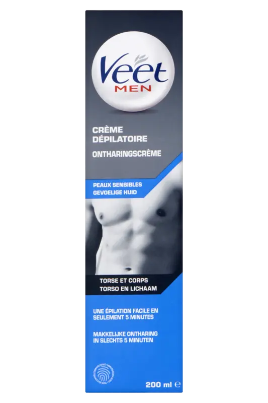 Veet Men ontharingscreme gevoelige huid
