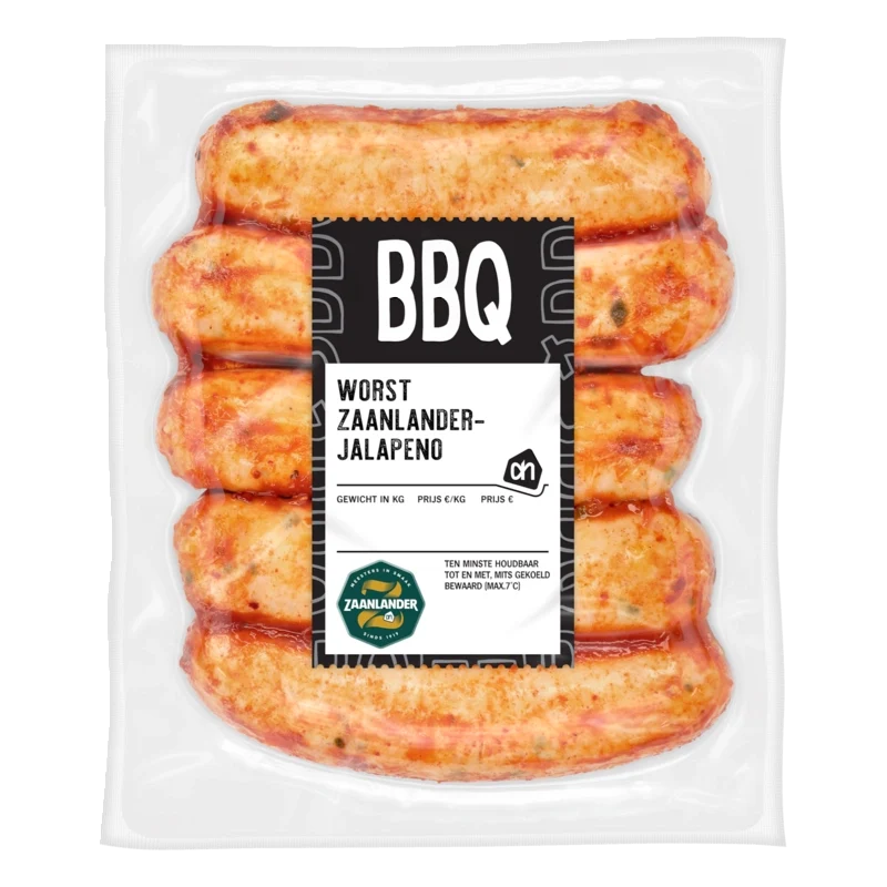 BBQ worst Zaanlander jalapeño