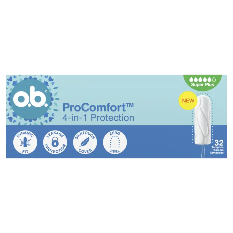 o.b. Pro comfort 4-in-1 protection super plus