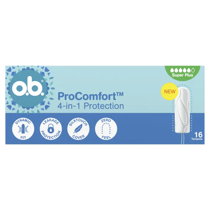 o.b. Pro comfort 4-in-1 protection super plus