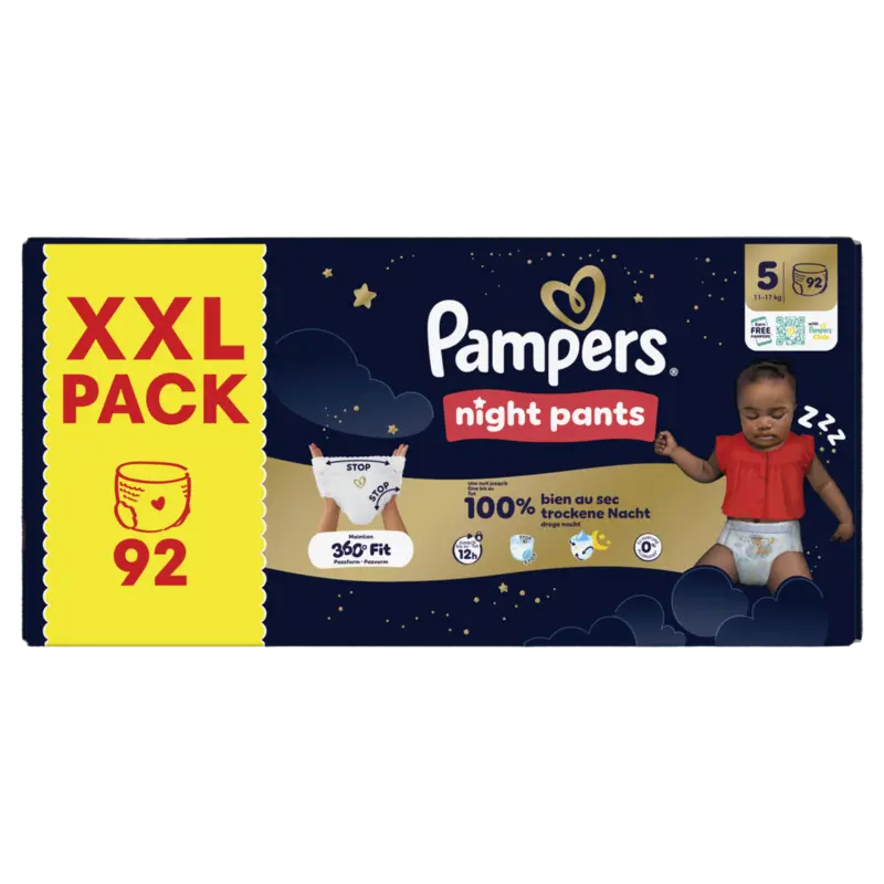 Pampers Night pants maat 5 XXL pack