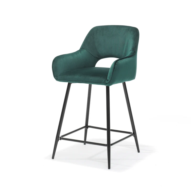 Barkruk Katy - Fluweel Groen