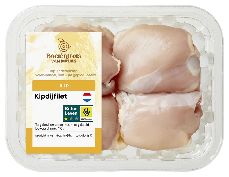 Boerentrots Kipdijfilet naturel
