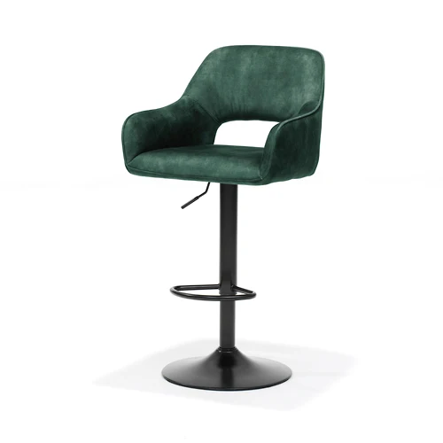Barkruk Katy - Velvet Hunter groen