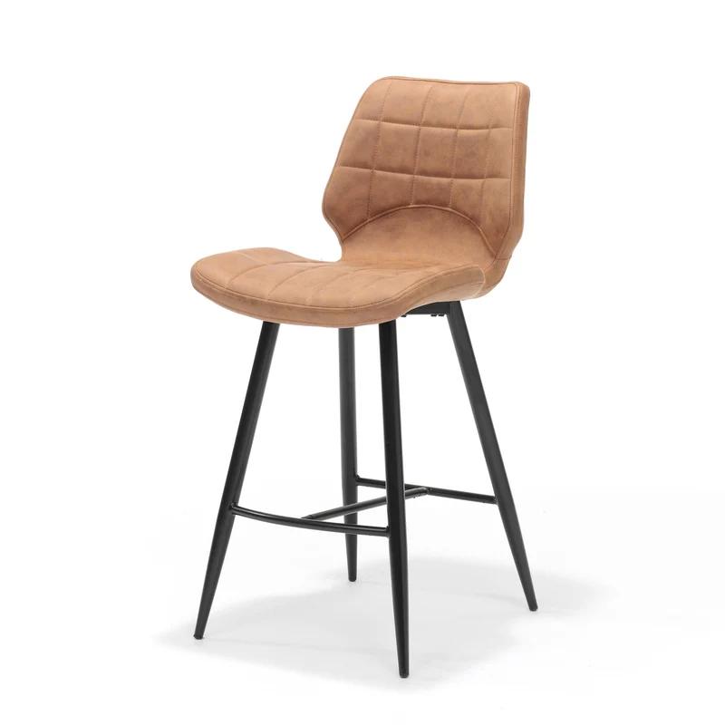 Barkruk Borgo - Stof Cognac