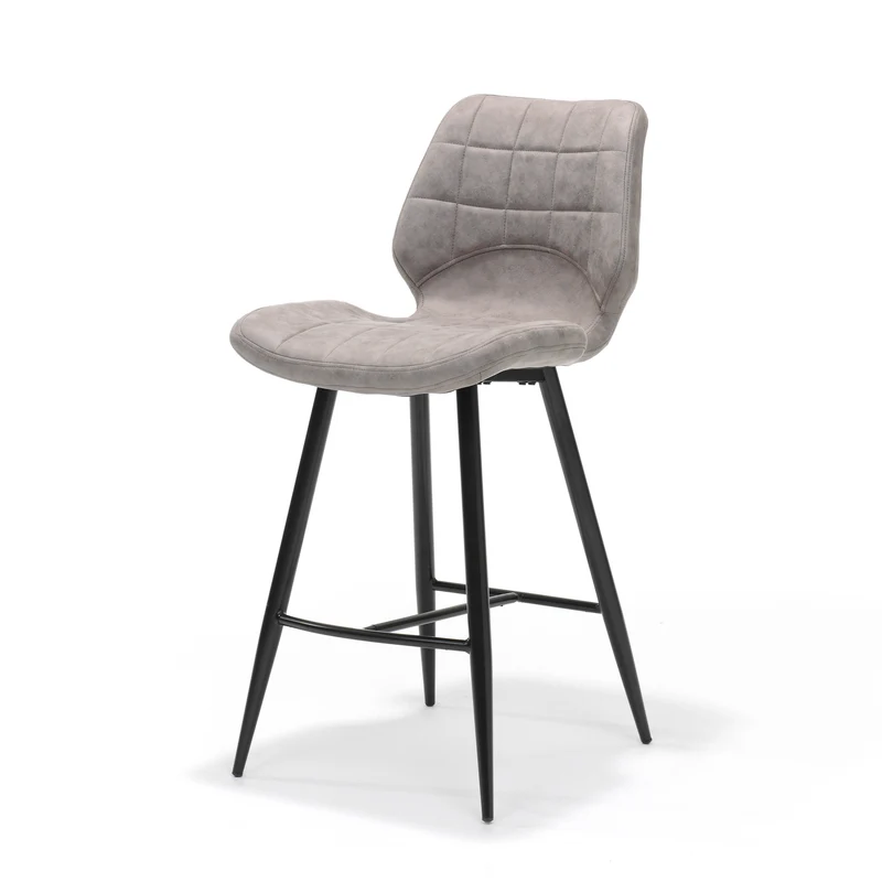 Barkruk Borgo - Stof Kiezel