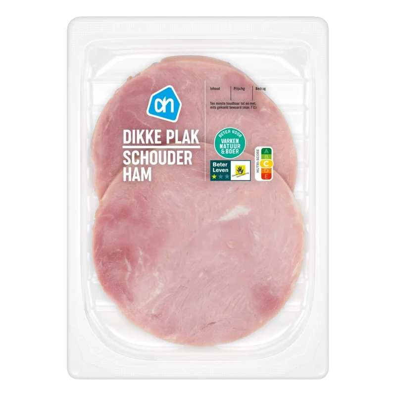Plak schouderham