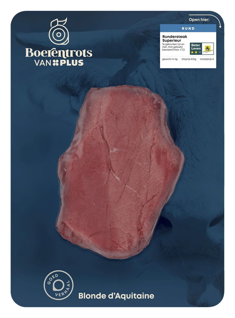 Boerentrots Runder steak superieur