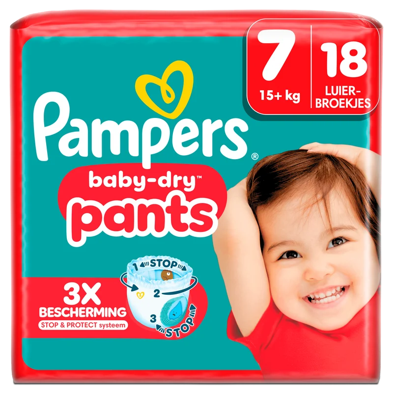 Pampers Baby-dry pants maat 7