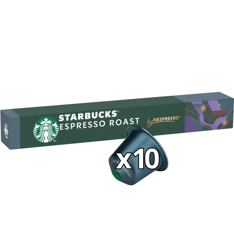 Starbucks Nespresso espresso roast capsules
