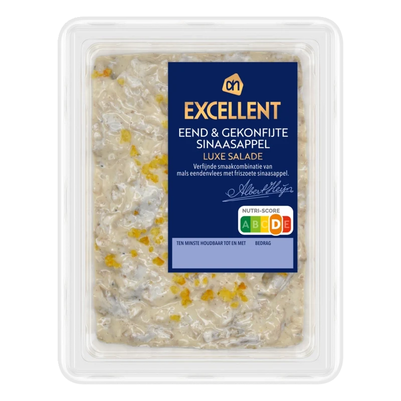 Excellent Eend & gekonfijt sinaasappel luxe salade
