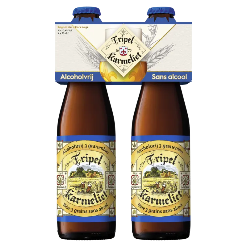 Tripel Karmeliet Alcoholvrij 3 granenbier 4-pack