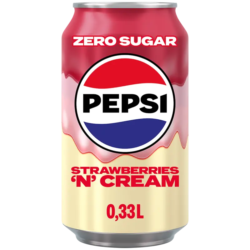 Pepsi Strawberry 'n' cream zero sugar