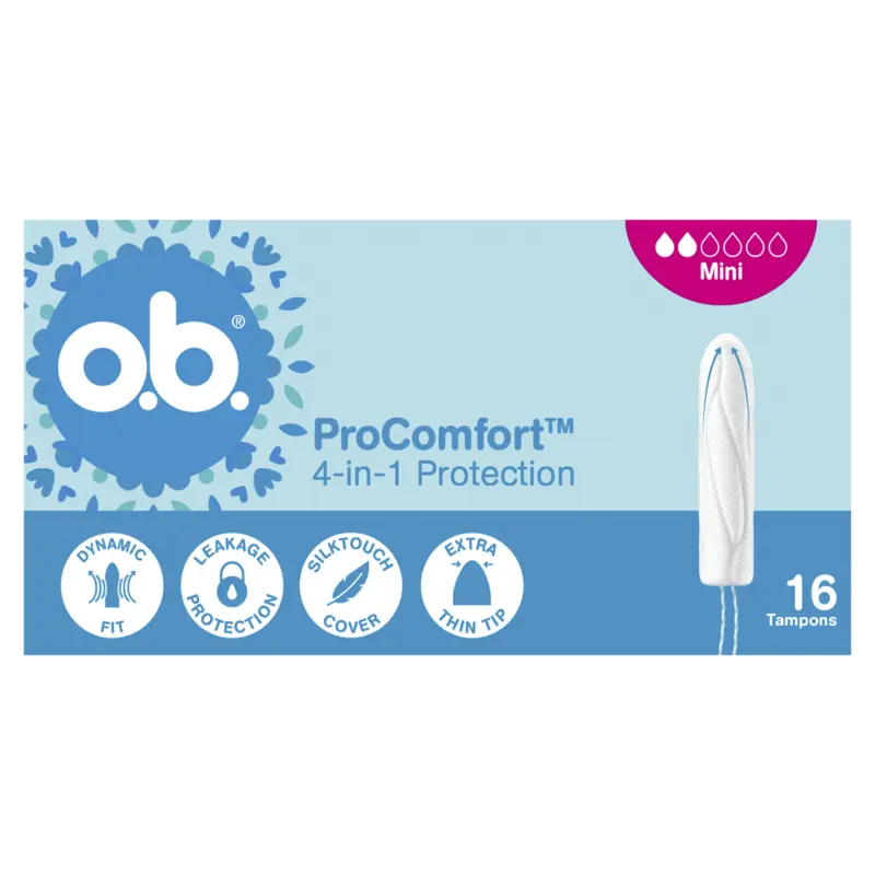 o.b. Pro comfort 4-in-1 protection mini