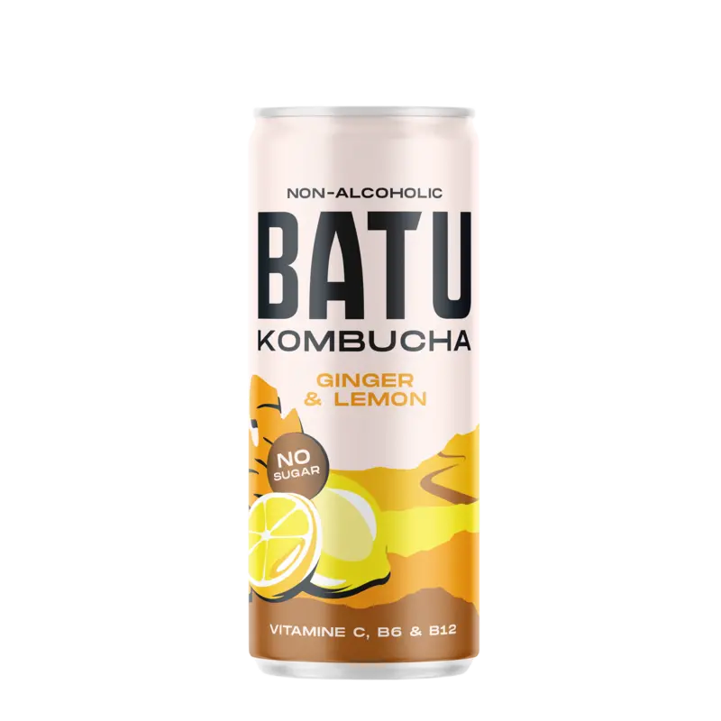 Batu Kombucha ginger & lemon