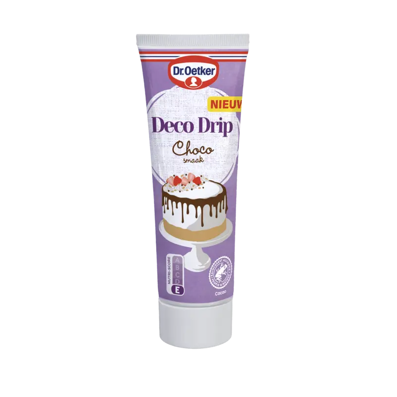 Dr. Oetker Deco drip choco smaak