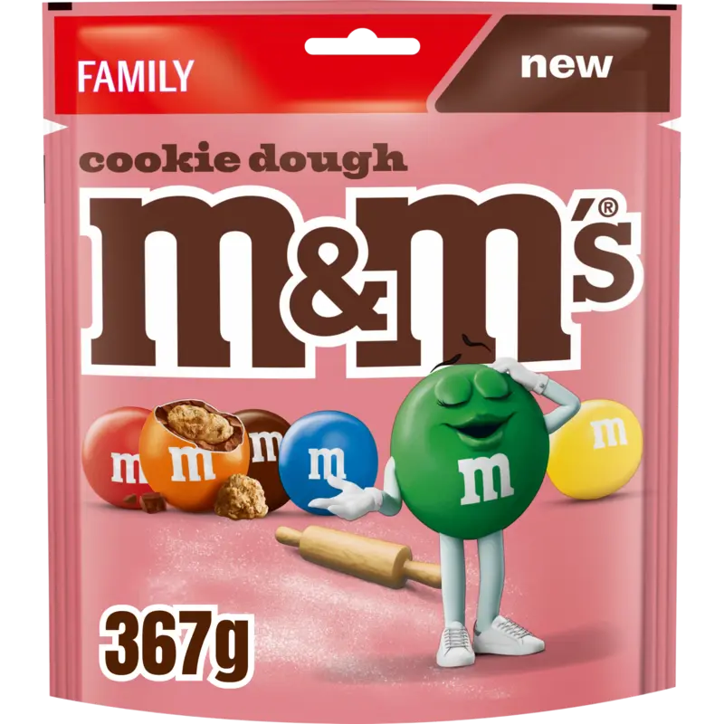 M&M'S Cookie dough family