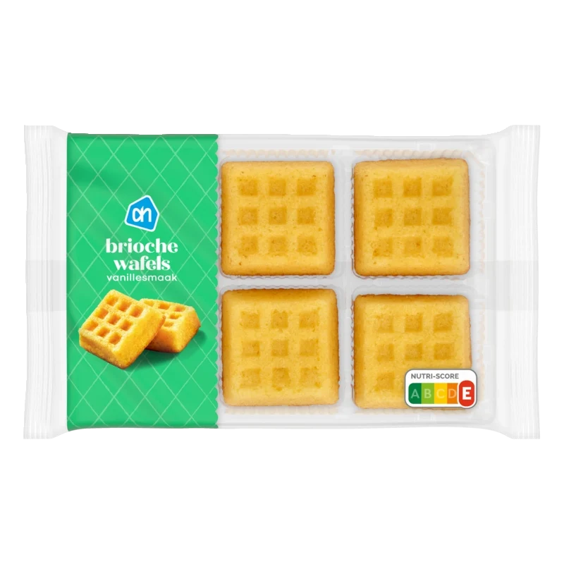 Brioche wafels vanillesmaak