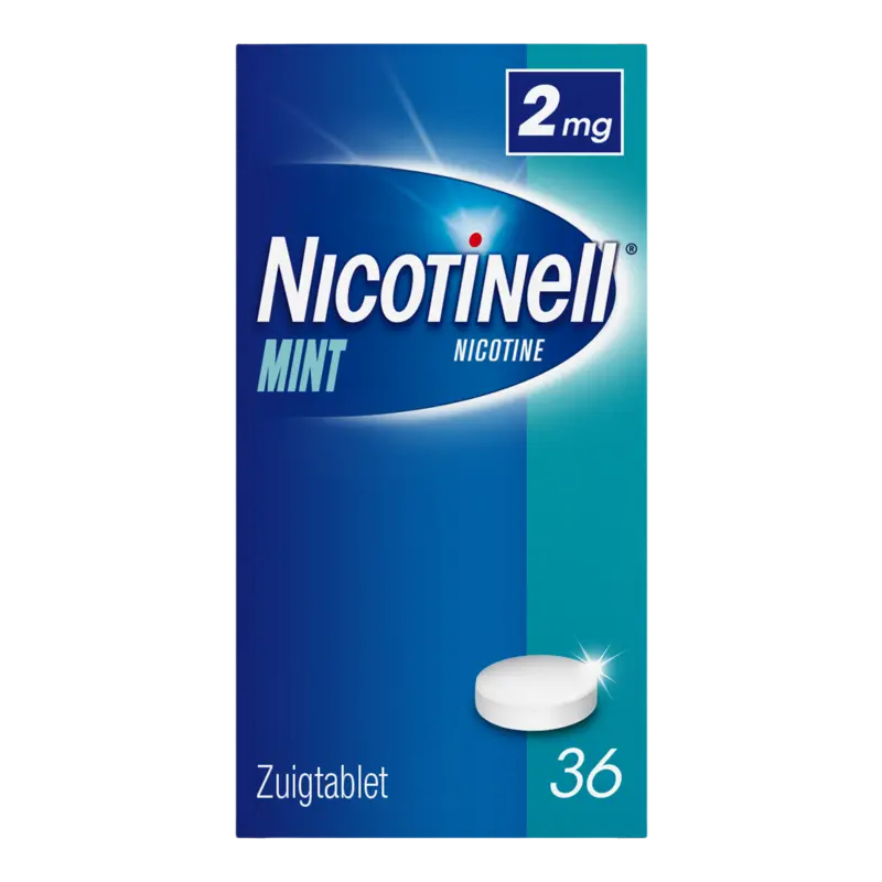 Nicotinell Mint zuigtablet 2mg stoppen met roken