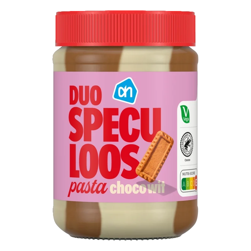 Duo speculoos pasta wit