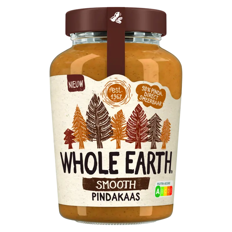 Whole earth Smooth pindakaas