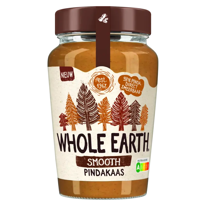 Whole earth Smooth pindakaas