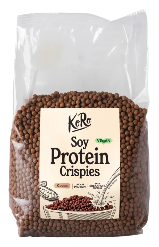 KoRo Soy protein crispies cocoa