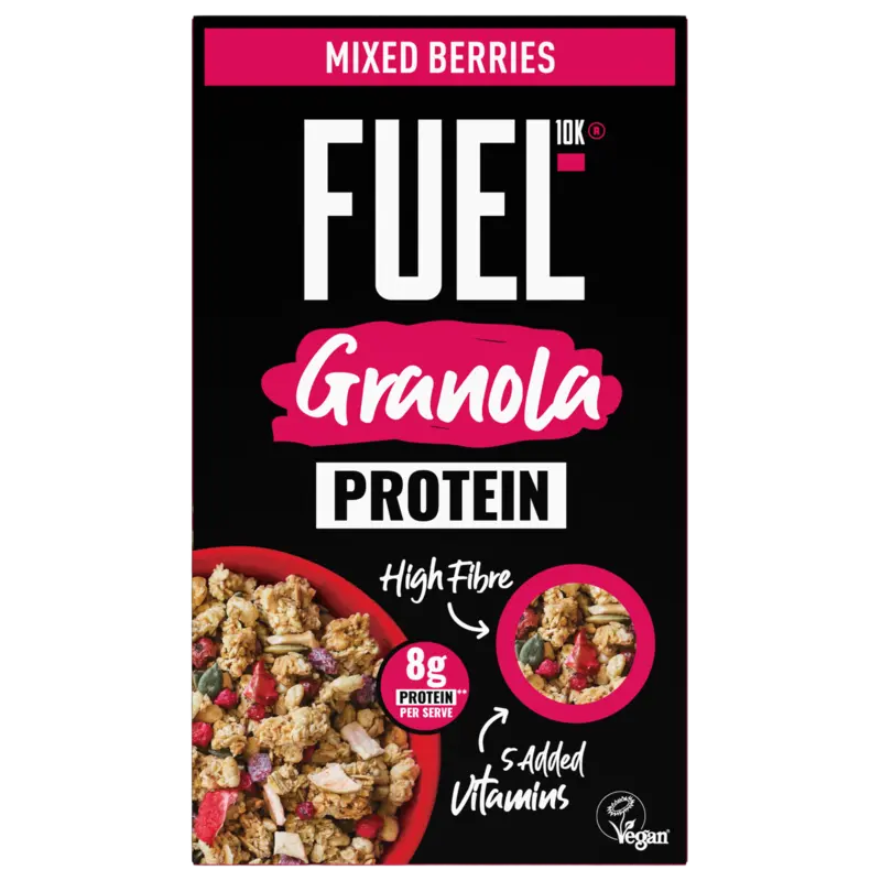 Fuel10K Granola protein mixed berries