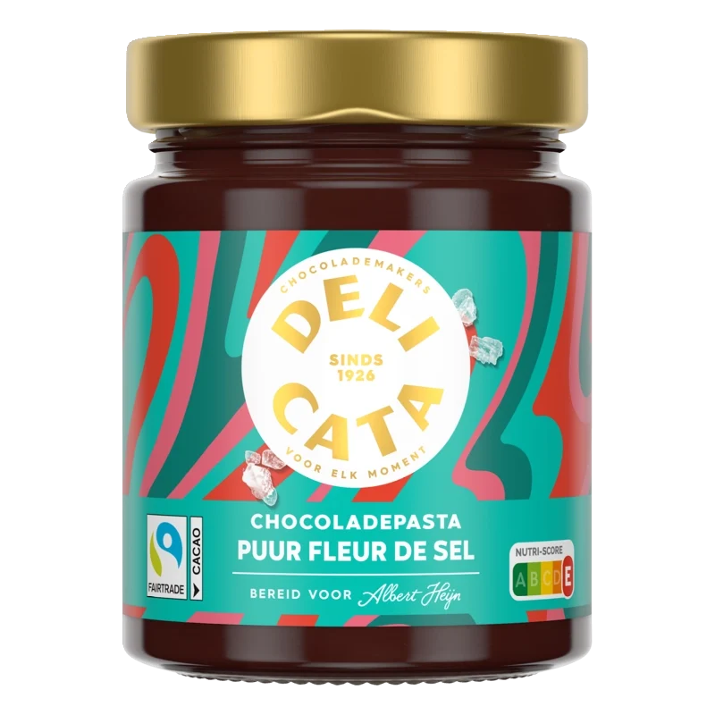 Delicata Chocoladepasta puur fleur de sel