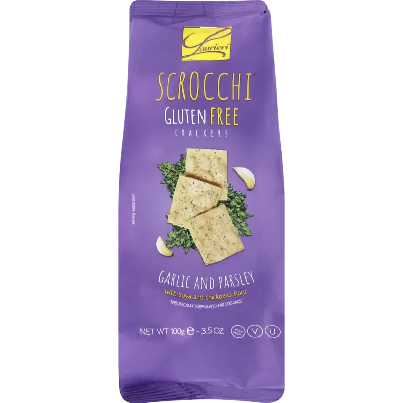 Laurieri Scrocchi knoflook peterselie glutenvrij