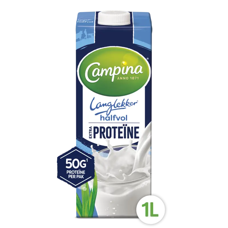 Campina Langlekker halfvol extra proteine