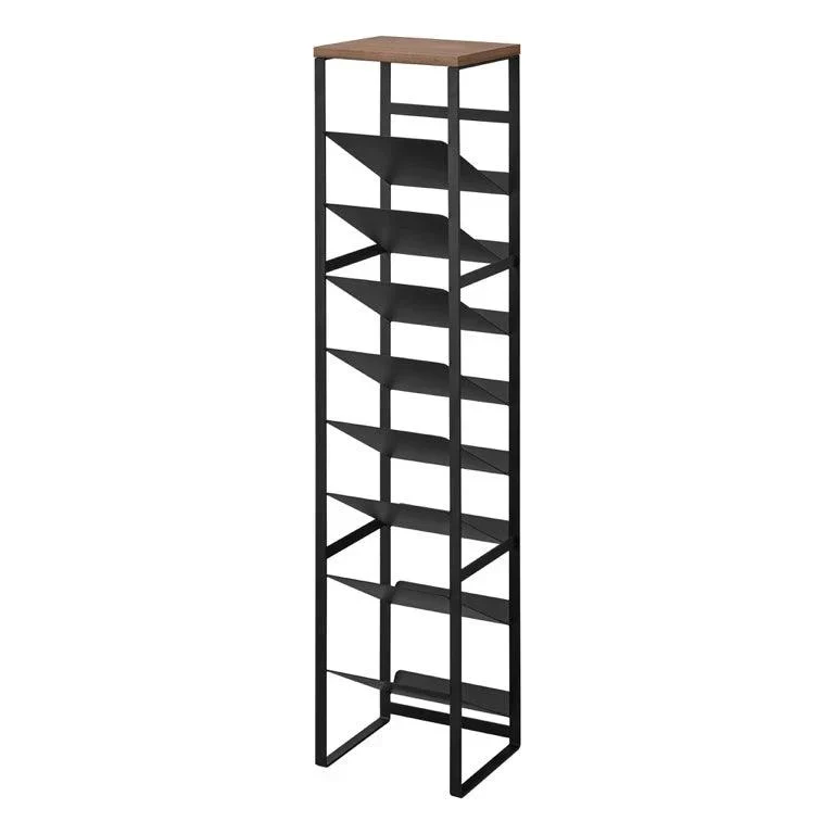 Yamazaki Tower Flessenrek 8-laags - Zwart
