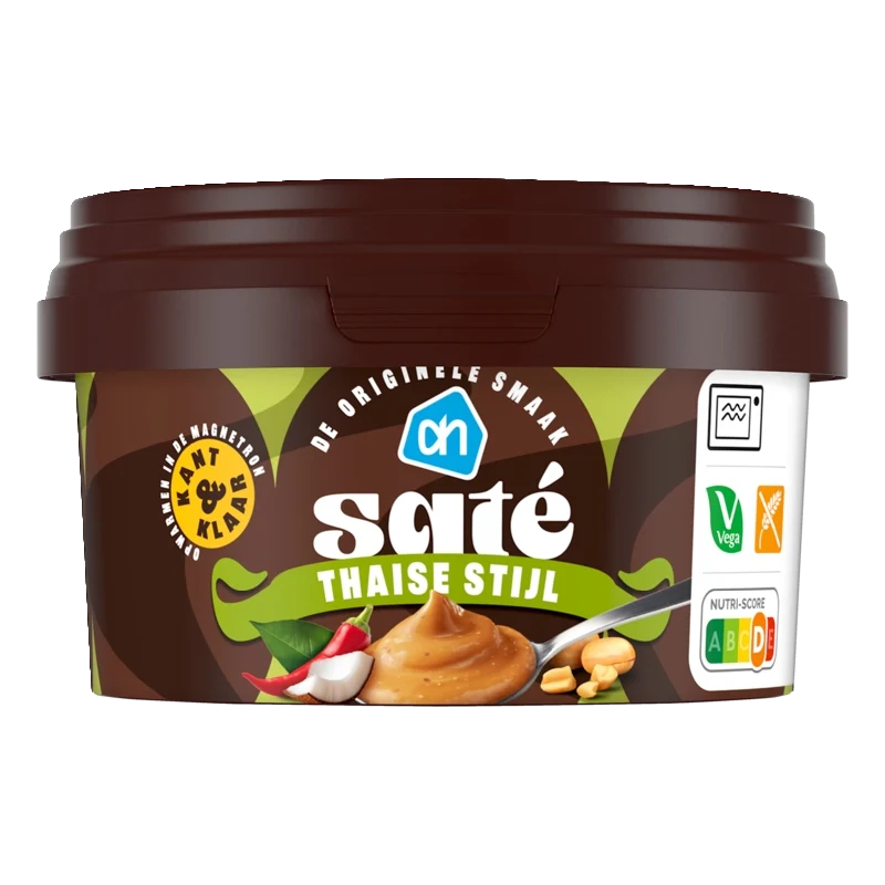 Satésaus Thaise stijl kant & klaar