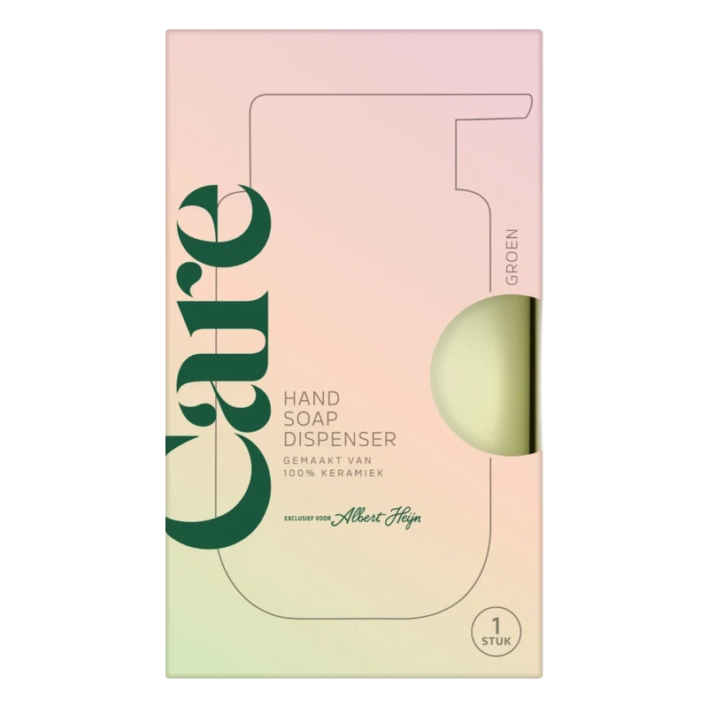 Care Hand soap dispenser groen