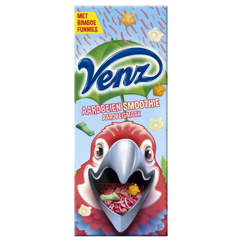 Venz Aardbeien smoothie aardbeismaak