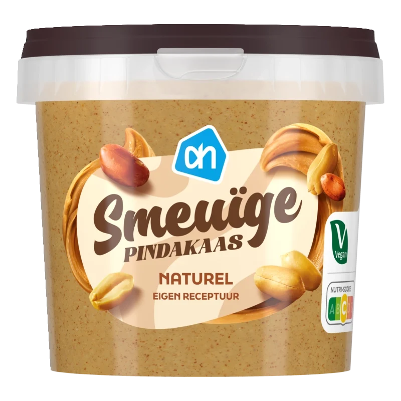 Smeuïge pindakaas naturel