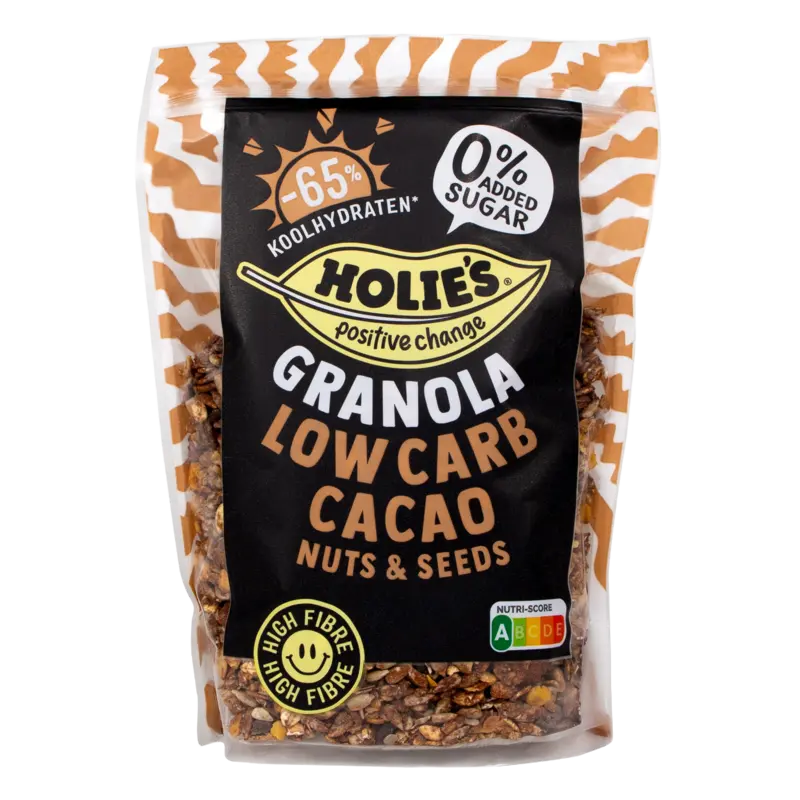 Holie's Granola low carb cacao nuts & seeds