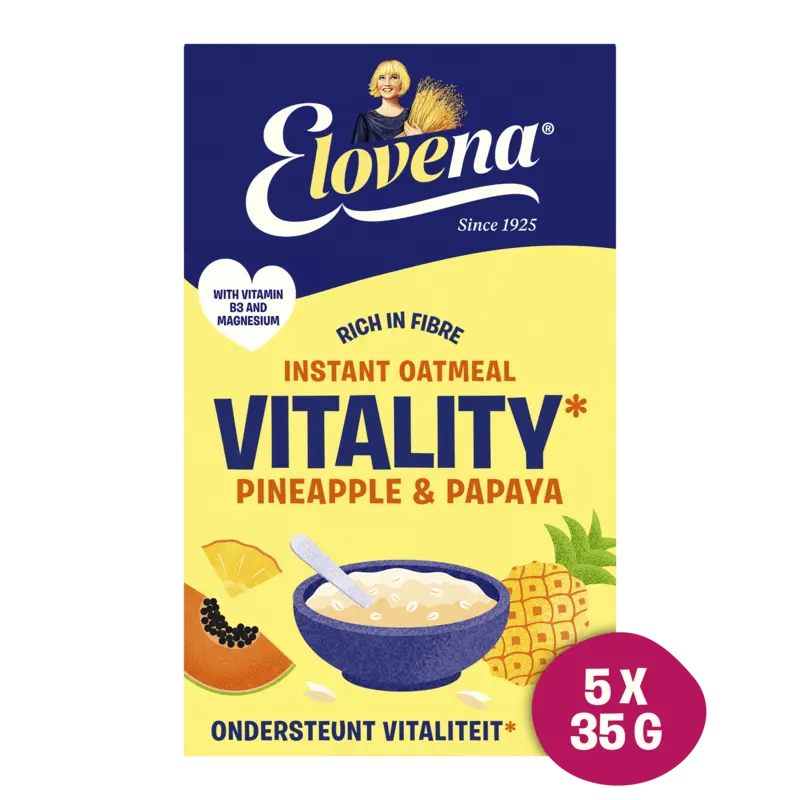 Elovena Instant oatmeal vitality