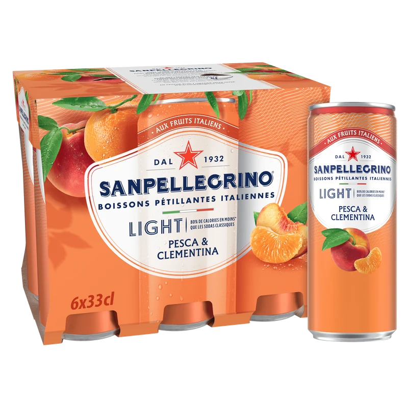San Pellegrino Pesca & clementina light