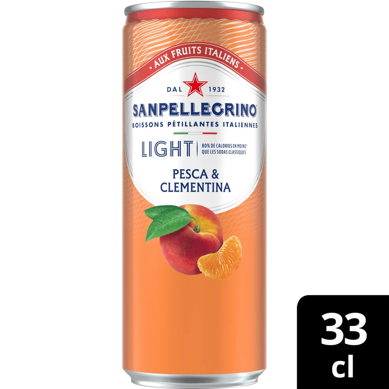 San Pellegrino Pesca & clementina light
